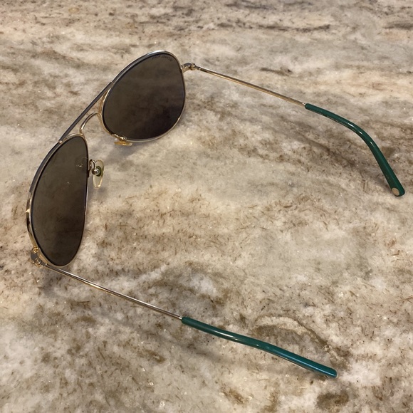 Michael Kors green aviator sunglasses main image 6